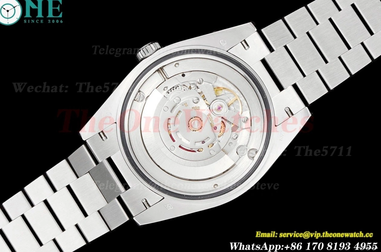 DayDate GSF 228396 SS (Tungsten Pres Dial Version) SS A3255 Silver 40mm Heavy 0427